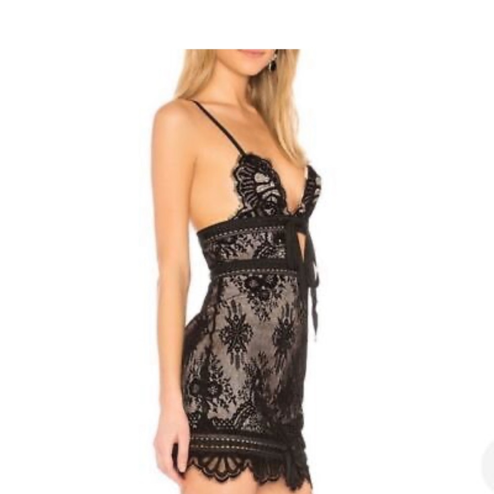 LOVER AND FRIENDS  GIA BLACK MINI NWT
